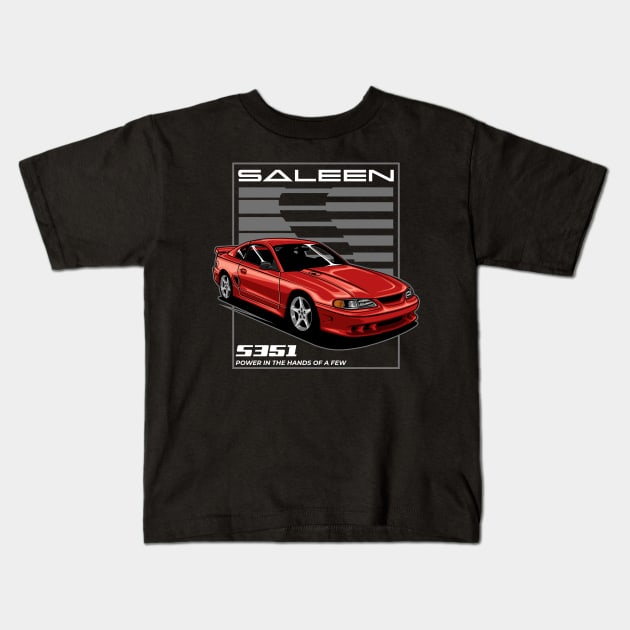 Saleen S351 Kids T-Shirt by WINdesign